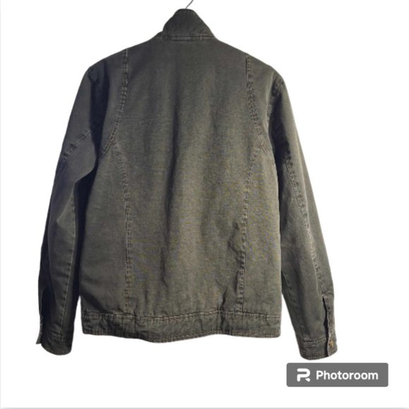 Guess Lined Jacket in Hunter Green Size Small - Picture 7 of 11